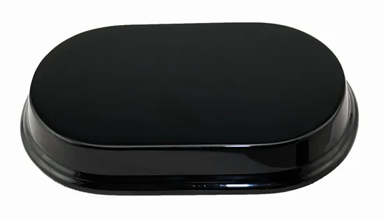 Black Piano Finish Wooden Paperweight